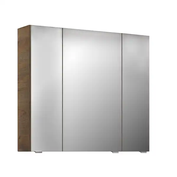 Bild 1 von Pelipal Spiegelschrank 'Bahamas' braun 80 x 70,3 x 17 cm
