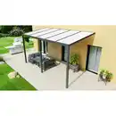 Bild 1 von Gardendreams Terrassenüberdachung 'Easy Edition' PC-Opal, anthrazit, 500 x 300 cm