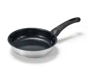 Edelstahl-Pfanne mit hochwertiger Keramikbeschichtung, Ø ca. 20 cm