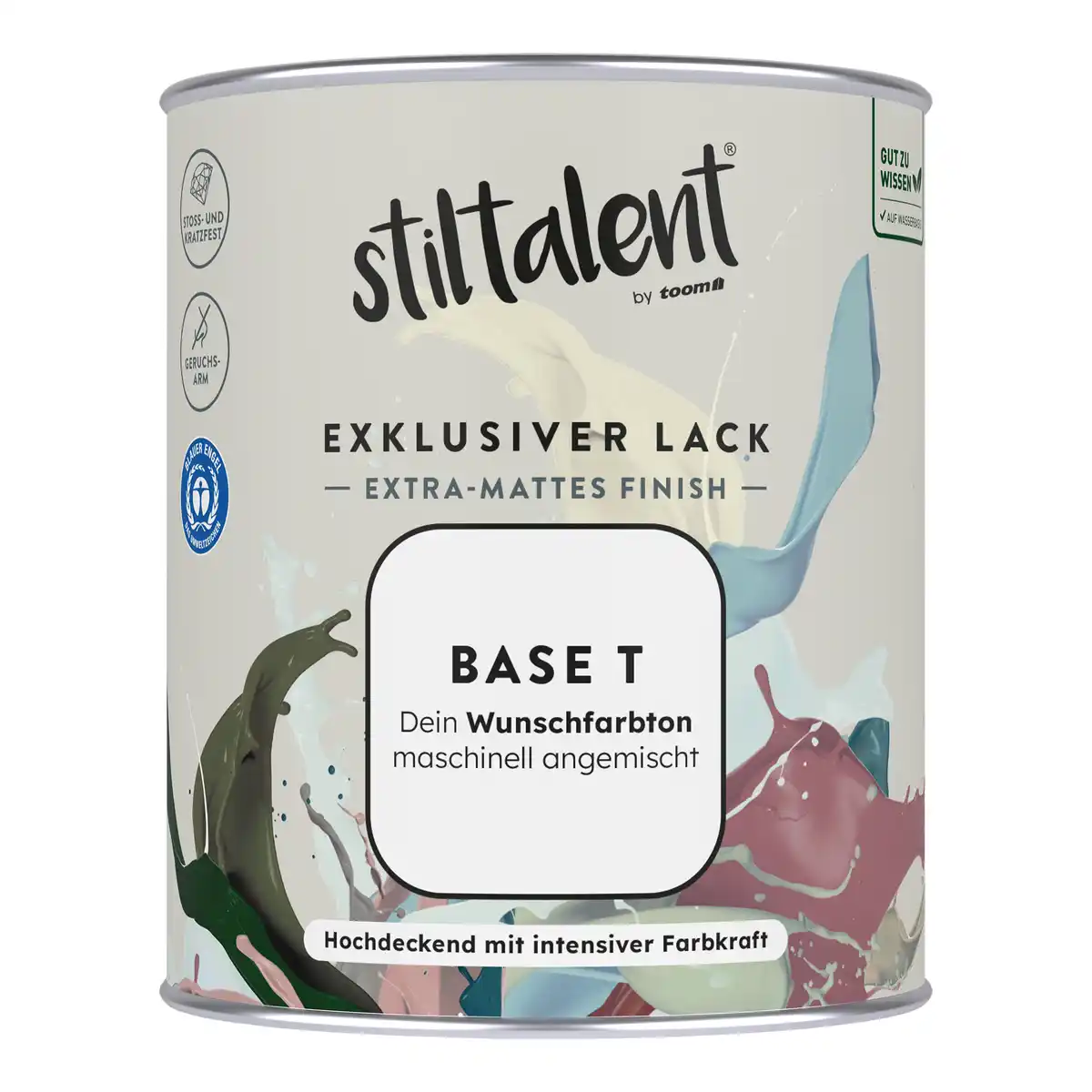Bild 1 von Stiltalent Lack Base 'T' Extra-matt 0,75 l