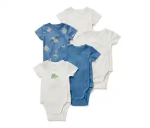 5 Baby-Kurzarmbodys
