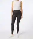 Bild 1 von Leggings mit breitem Bund, schwarz