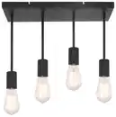 Bild 1 von Deckenleuchte Martha Schwarz max. 60 Watt Deckenlampe, Schwarz