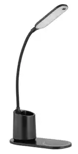 LED-Schreibtischleuchte Melli Opal/Schwarz max. 3 Watt Schreibtischlampe, Opal, Schwarz
