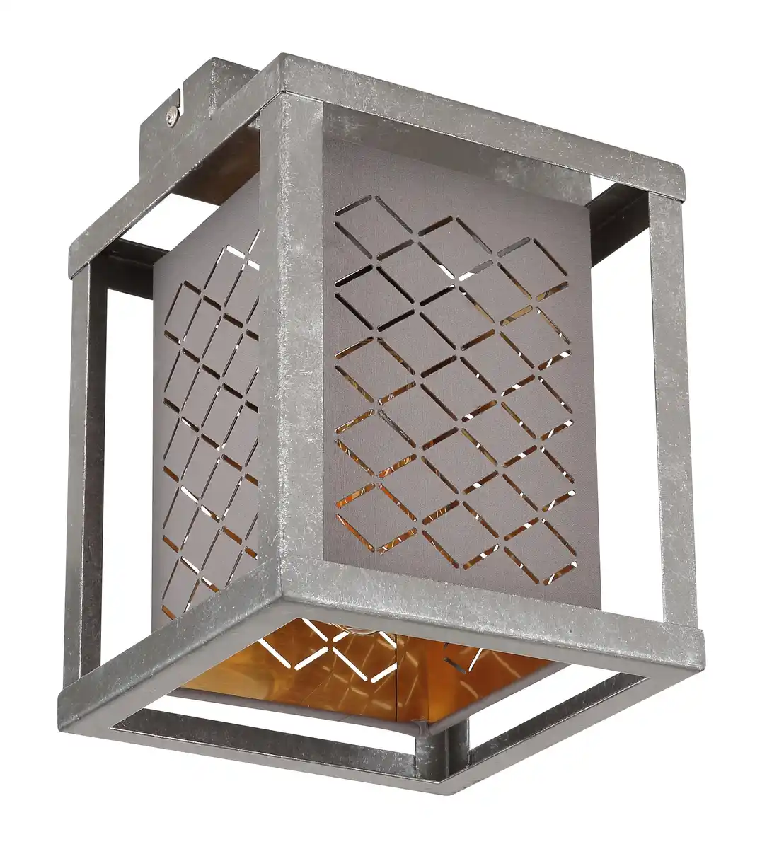 Bild 1 von Deckenleuchte Thomas in Silberfarben max. 25 Watt Deckenlampe, Grau, Silberfarben, Goldfarben