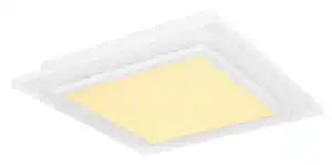 LED-Deckenleuchte Murphy Weiß max. 24 Watt Deckenlampe, Weiß