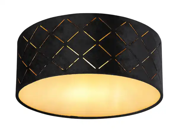 Bild 1 von Deckenleuchte Sunna in Schwarz max. 15 Watt Deckenlampe, Opal, Schwarz