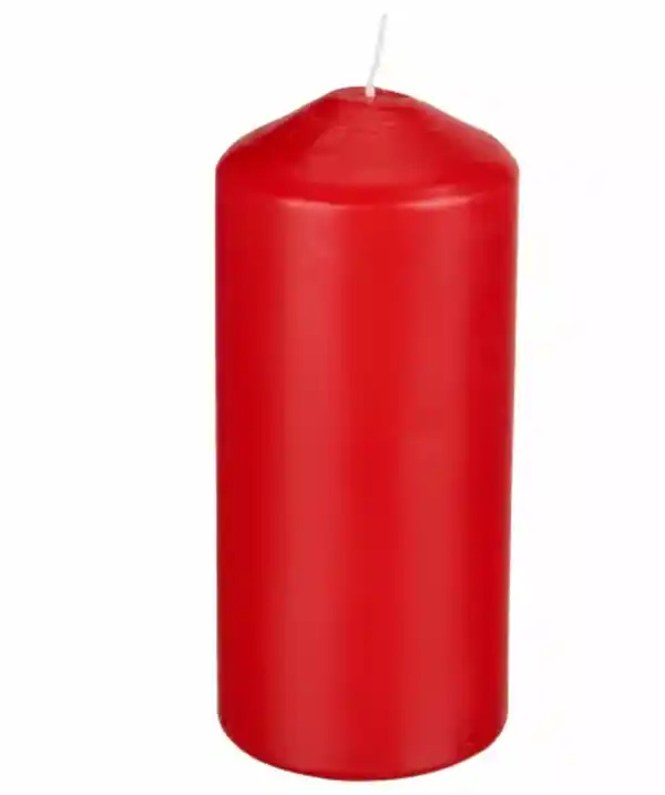 Bild 1 von Stumpenkerze Weihnachten, rot