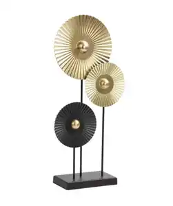 Deko-Aufsteller, schwarz/gold