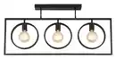 Bild 1 von Deckenleuchte 15489D in Schwarz max. 60 Watt Deckenlampe, Schwarz