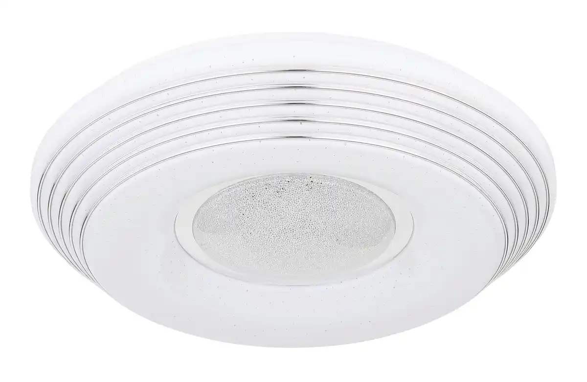 Bild 1 von LED-Deckenleuchte Pillo max. 24 Watt Deckenlampe, Klar, Opal, Weiß, Chromfarben