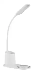 LED-Schreibtischleuchte Melli Opal/Weiß max. 3 Watt Schreibtischlampe, Opal, Weiß