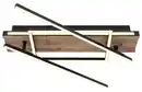 Bild 1 von LED-Deckenleuchte Colli Opal/Schwarz/Braun max.40 Watt Deckenlampe, Opal, Schwarz, Dunkelbraun