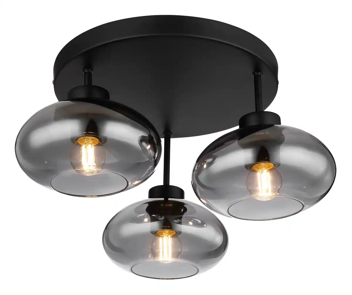 Bild 1 von Deckenleuchte Shaun in Schwarz max. 40 Watt Deckenlampe, Schwarz
