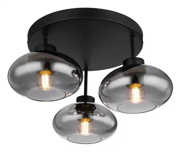 Bild 1 von Deckenleuchte Shaun in Schwarz max. 40 Watt Deckenlampe, Schwarz