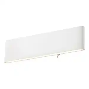 LED-Wandleuchte Siegfried in Weiß max. 12 Watt Wandlampe, Weiß