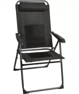 Klappstuhl Camping, grau