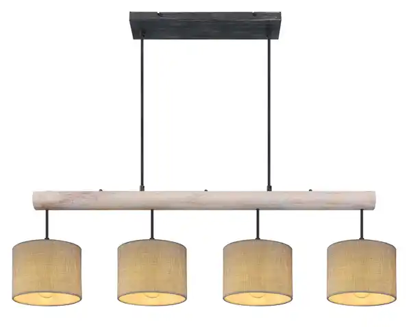 Bild 1 von Hängeleuchte Platon max. 40 Watt, Grau, Schwarz