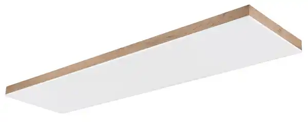 Bild 1 von LED-Deckenleuchte Doro Dunkelbraun/Weiß max. 36 Watt Deckenlampe, Opal, Weiß, Dunkelbraun