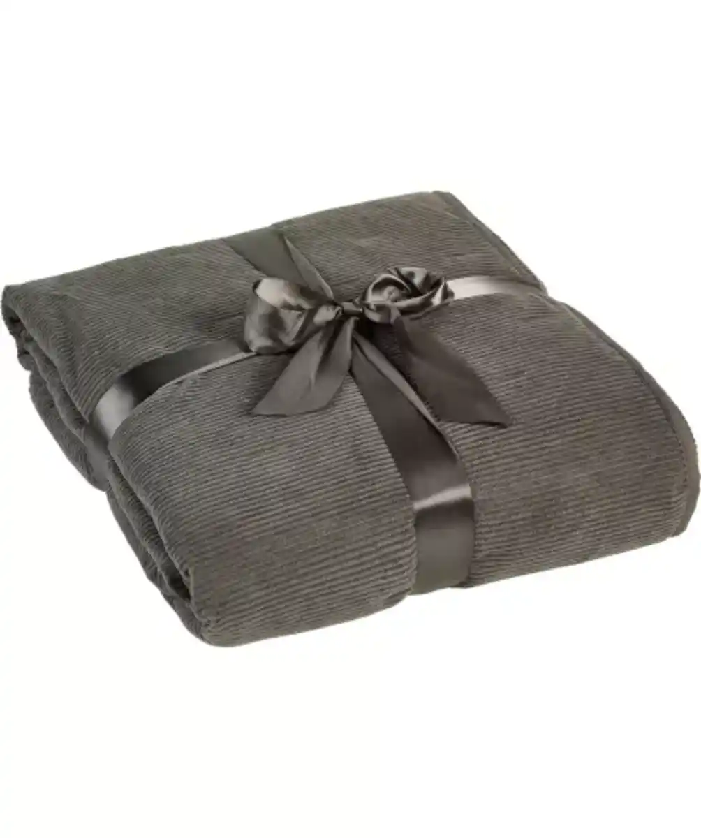 Bild 1 von Tagesdecke Cord, anthrazit