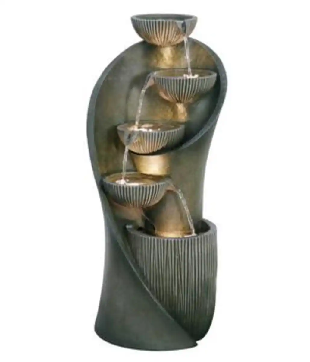 Bild 1 von Dehner Polyresin-Gartenbrunnen Atlas, ca. H97 cm