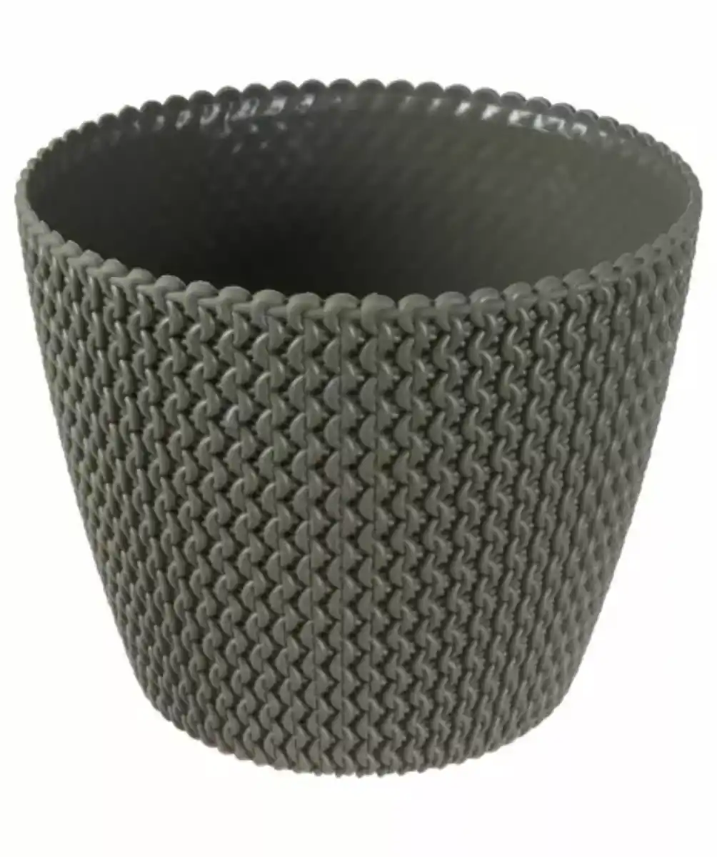 Bild 1 von Rundlicher Pflanztopf, anthrazit