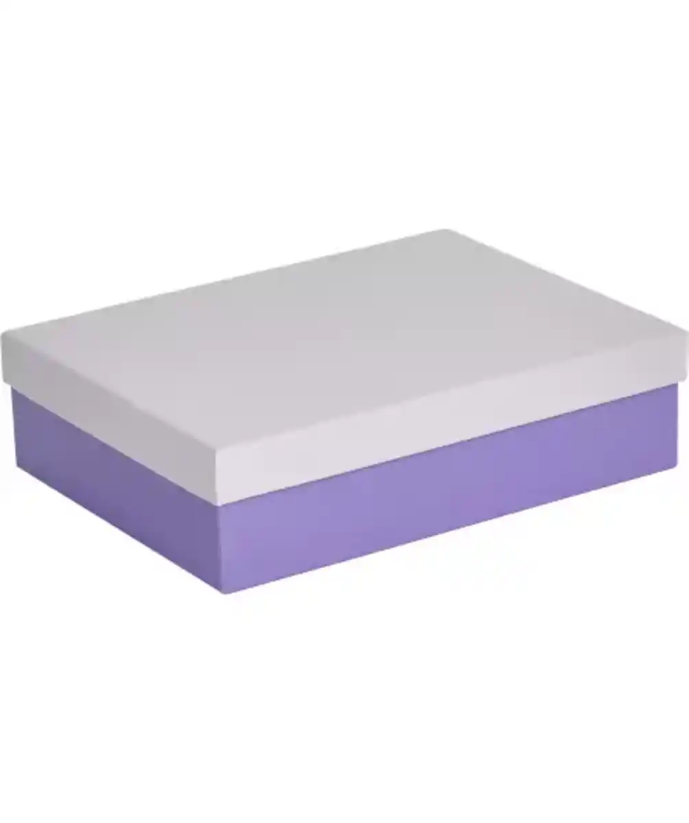 Bild 1 von Rechteckige Geschenkbox, lila
