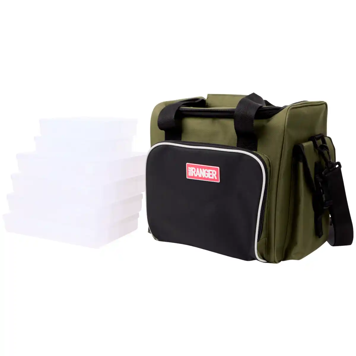 Bild 3 von Max Ranger Angelrucksack mit Aufbewahrungsboxen