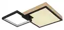 Bild 1 von LED-Deckenleuchte Jacky Schwarz/Dunkelbraun max.21Watt Deckenlampe, Opal, Schwarz, Dunkelbraun