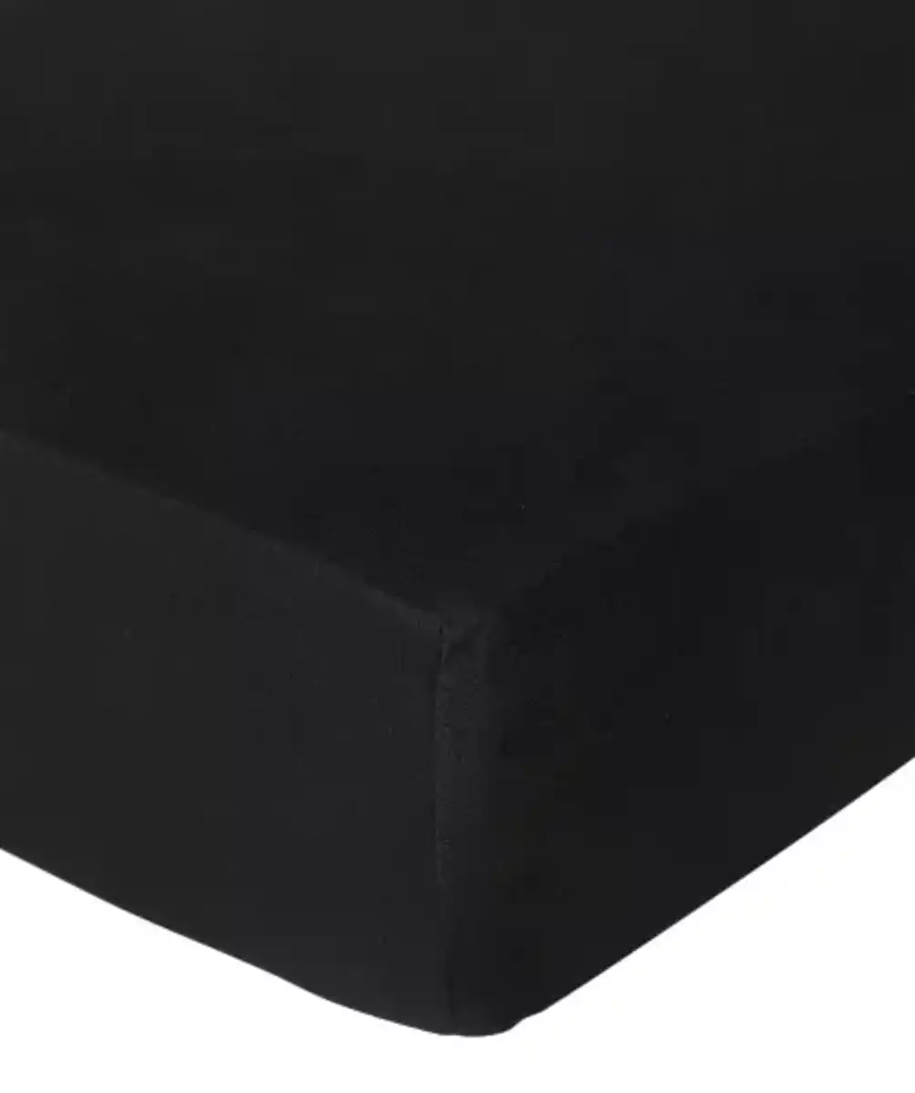 Bild 1 von Polycotton-Spannbettlaken, schwarz