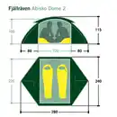 Bild 2 von ABISKO DOME 2 - Kuppelzelt