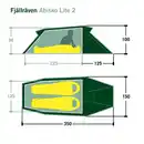 Bild 2 von ABISKO LITE 2 Unisex - Tunnelzelt