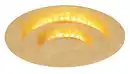 Bild 1 von LED-Deckenleuchte Heda Goldfarben max. 18 Watt Deckenlampe, Goldfarben