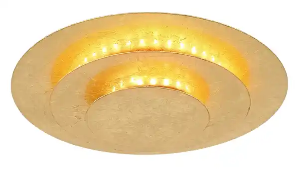 Bild 1 von LED-Deckenleuchte Heda Goldfarben max. 18 Watt Deckenlampe, Goldfarben