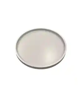 Schlichtes Dekotablett, grau