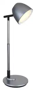 LED-Schreibtischleuchte Casala Dunkelgrau max. 7,5 Watt Schreibtischlampe, Opal