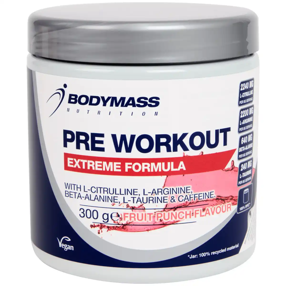 Bild 1 von Bodymass Pre Workout Pulver