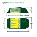 Bild 2 von ABISKO ENDURANCE 4 - Tunnelzelt
