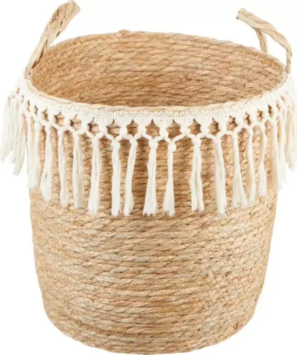 Bild 1 von Seegraskorb mit Quasten, naturfarben