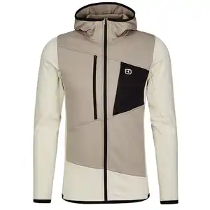 FLEECE GRID HOODY M Herren - Fleecejacke