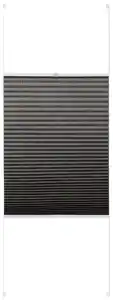 Plissee Light in Grau ca. 60x130cm, Grau
