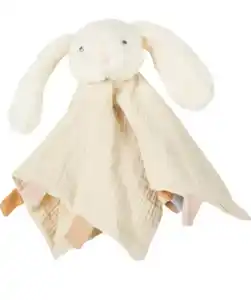 Schmusetuch Hase, Beige