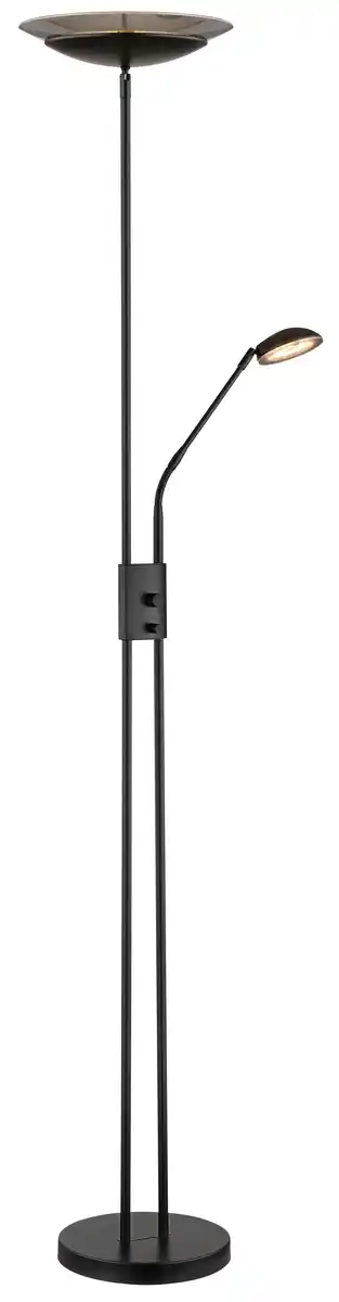 Bild 1 von LED-Stehleuchte Ganina Schwarz max. 18,5 Watt, Schwarz