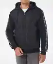 Bild 1 von Sportjacke mit Schriftzügen, schwarz