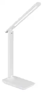 LED-Schreintischleuchte Brighton Weiß max. 5 Watt, Opal, Weiß
