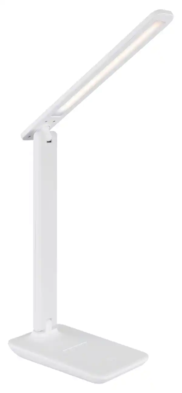 Bild 1 von LED-Schreintischleuchte Brighton Weiß max. 5 Watt, Opal, Weiß