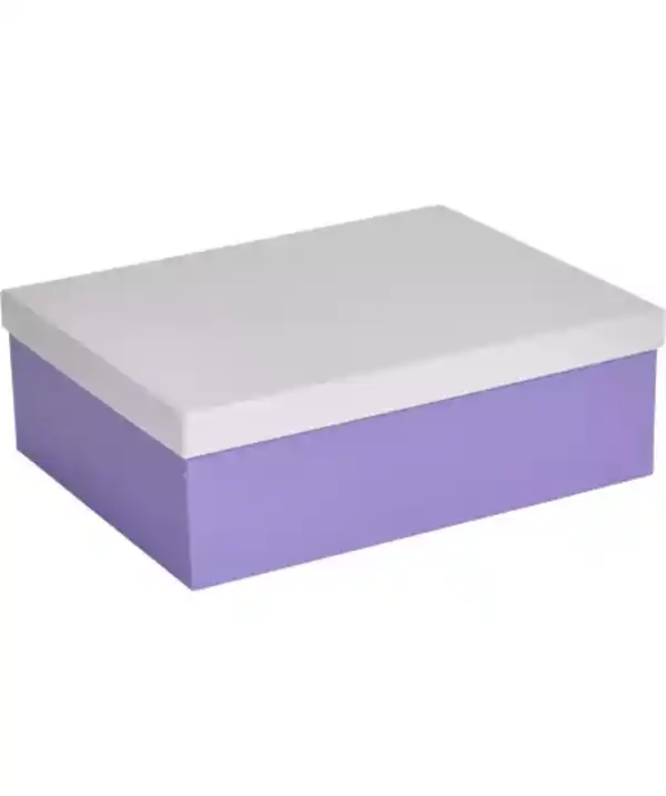 Bild 1 von Rechteckige Geschenkbox, lila