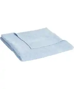 Einfarbiges Duschtuch, blau