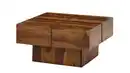 Bild 1 von Couchtisch Sheesham massiv gebeizt 58 x 30 cm - ELIN