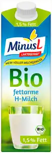 MINUS L Laktosefreie Bio-H-Milch, 1-l-Packg.